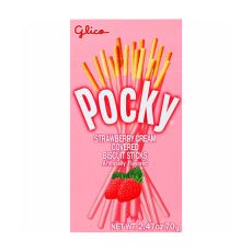 Шоколадные палочки Strawberry Pocky Glico 45 гр