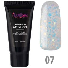Акрил гель Lorilac 30 ml № 7