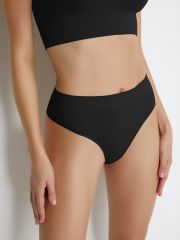 БOmD_S Wafle 2142-01SS String Alto, PA Omsa Трусы Nero (Черный)