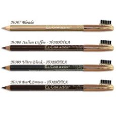 Карандаш для бровей № 310 dark brown EL CORAZON