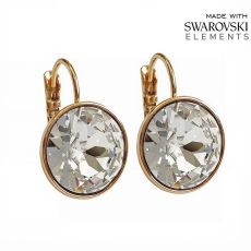 Серьги с кристаллами Swarovski