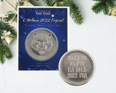 Монетка на удачу с Тигром S1000
