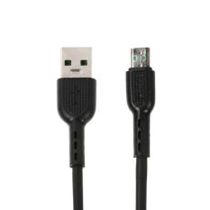 7686946 Кабель Hoco X33, microUSB - USB, 4 А, 1 м, PVC оплетка, черный