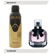 Дезодорант Beas W541 Yves Saint Laurent Mon Paris For Women deo 200 ml, Дезодорант женский Beas W541 создан по мотивам аромата Yves Saint Laurent Mon Paris