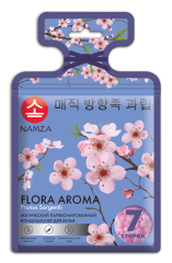 [NAMZA] Кондиционер для белья в капсулах САКУРА Flora Aroma Prunus Sargentii, 7 шт