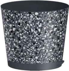 Горшок Stone Flower 4л серый