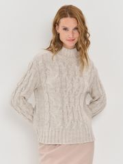Свитер женский 9242-94145 св.бежевый NEWVAY