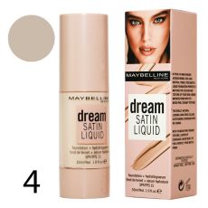 Тональный крем Maybelline Dream Satin Liquid SPF / FPS 15 № 4 30 ml