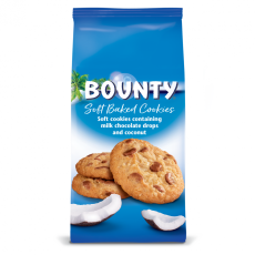 Печенье Bounty мягкое c кусочками молочного шоколада и кокосом 180г