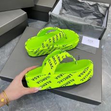 Шлёпки на платформе, 35-41, 9 расцветок