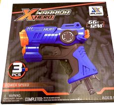 Пистолет-бластер X-Warrior с мягкими патронами