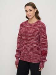 Джемпер женский 5242-41397 красный меланж VAY