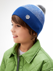 20136400207 Шапка детская Ken синий ACOOLA Kids