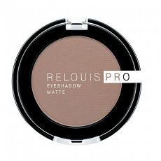 024784 Relouis. Тени для век Pro Eyeshadow Matte, тон 12 warm taupe