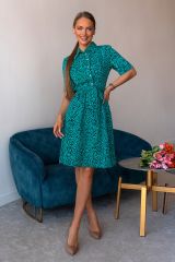 515692 Open-style Платье зеленый/черный