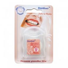 Зубная нить Donfeel UF-623 аромат сладкая мята, 50 метров