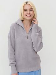 Джемпер женский 5232-41327 сталь VAY