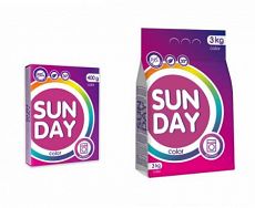 020608	Сонца Стиральный порошок Sunday автомат Для цветного 3кг
