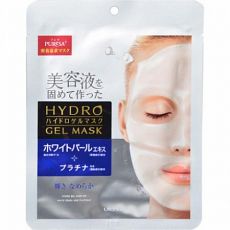 299115 Антиоксидантная гидрогелевая маска для лица с экстрактом белого жемчуга и платиной UTENA