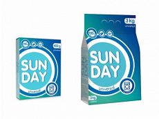 020609	Сонца Стиральный порошок Sunday автомат Универсал 3кг пакет