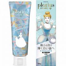 256212 Зубная паста LION PLATINUS Creamy Up Paste Cristal Mint лечебная с ароматом кристальной мяты 90гр