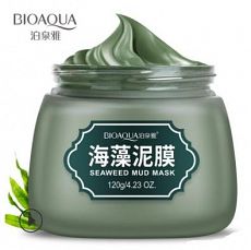 Грязевая маска для лица BIOAQUA с зелеными бобами, 120 гр
