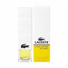 LACOSTE CHALLENGE RE/FRESH men 90ml edt test
