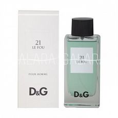 DOLCE & GABBANA 21 LE FOU men 8ml edt mini