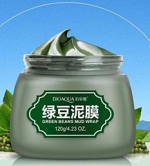 Противоспалительная маска BIOAQUA с вулканической грязью и бобами, 120g