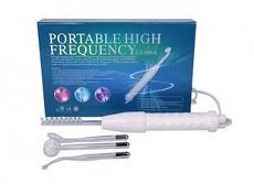 Дарсонваль Portable High Frequency + 4 насадки, евровилка