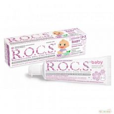 Зубная паста ROCS PRO Baby Минеральная защита и нежный уход 0-3лет, 45 гр
