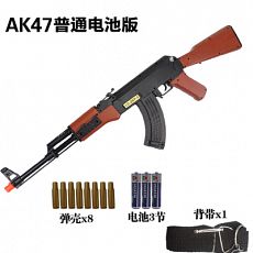 Автомат ak47 на батарейках со звуком и светом