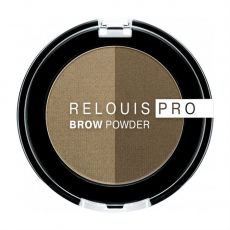 027151 Relouis. Тени для бровей Pro Brow Powder №01 BLONDE