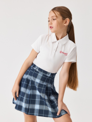 20240270113 Блузка детская для девочек Agustina белый ACOOLA Kids