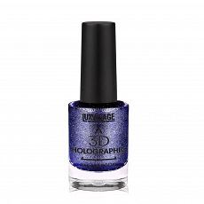 028897 LUXVISAGE. Лак для ногтей 3D Holographic. Тон 710 Синий сапфир