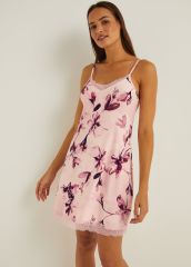 Pink Floral Soft Touch Nightie