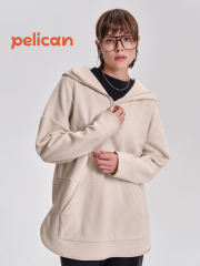 DFNC6917/1 Толстовка женская Молочный(28) Pelican