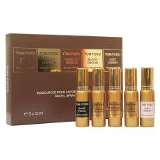 Подарочный набор Tom Ford Ressources Pour Vaporisateur De Voyage unisex 5x12 ml