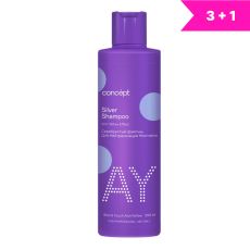 Concept Серебристый шампунь для нейтрализации желтизны / Silver Shampoo, 300 мл