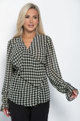 Б11165 Блуза LADY TAIGA Бежевая