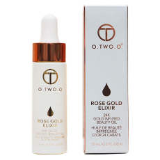 Масло для лица O.TWO.O Rose Gold Elixir 24k Gold Infused Beauty Oil 15 ml