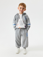 20130460038 Брюки детские для мальчиков Booker_pn темно-серый ACOOLA Kids