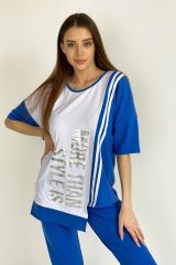 427716 Натали Футболка синий