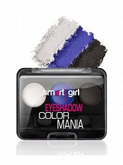 019282 Belor Design Smart girl. Тени для век Тени для век трехцветные Color Mania, тон 33