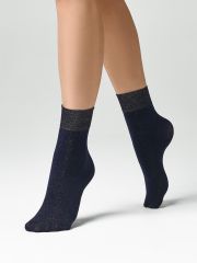 calz. LUREX 70 носки (люрекс) Minimi Носки Blu/Argento (Синий)