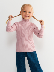 20230320013 Свитер детский для девочек Sabina розовый ACOOLA Kids