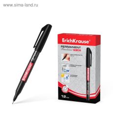 1089555 Маркер - лайнер перманентный ErichKrause FP-50, 0.6 мм, чернила на спиртовой основе