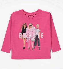 Barbie Girl Pink Long Sleeve Top