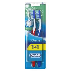 Щетка Зубная Oral-B 3D WHITE Fresh Свежесть (1+1шт)