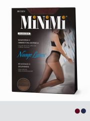 NUAGE LUREX 20 (фантазийные шортики) Minimi Колготки Blu (Синий)